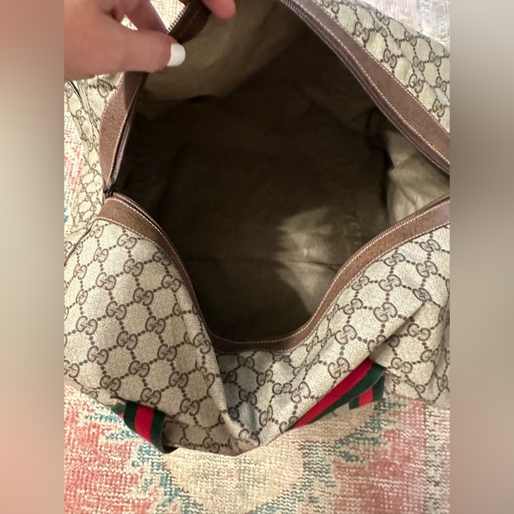 Vintage Gucci Duffle Bag - Picture 2 of 7